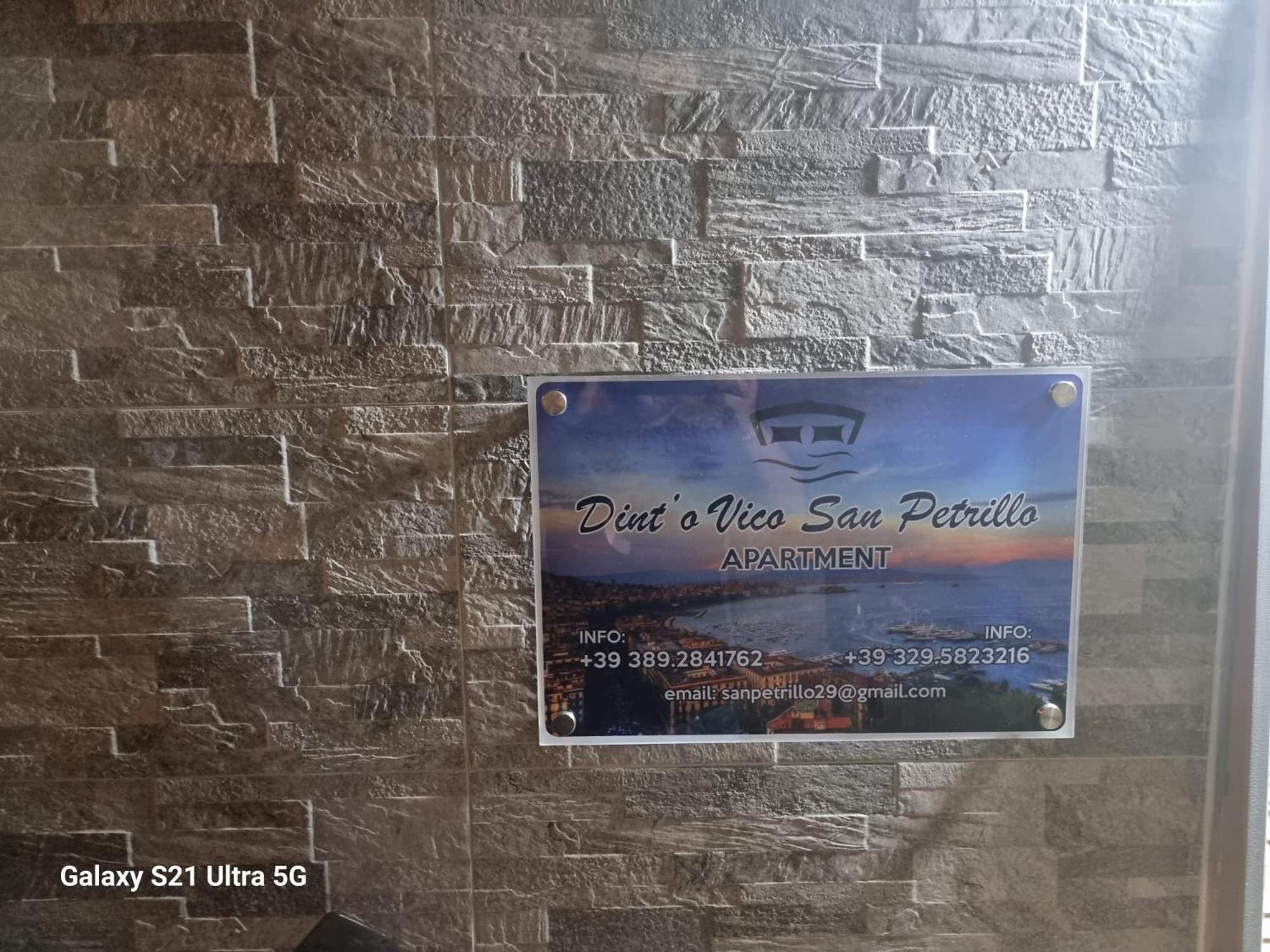 Dint ' O Vico San Petrillo Lägenhet Neapel Exteriör bild